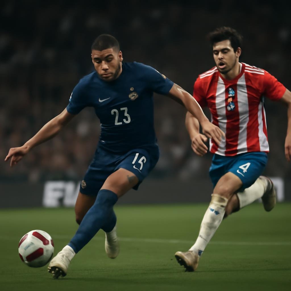 Mbappe Matches Messi in World Cup Golden Boot Race Against Paraguay
