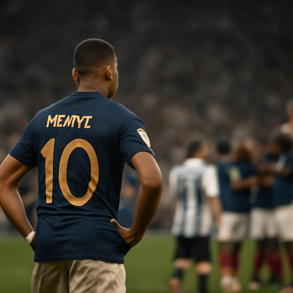 Mbappe Matches Messi in Golden Boot Race During France's Victory Over