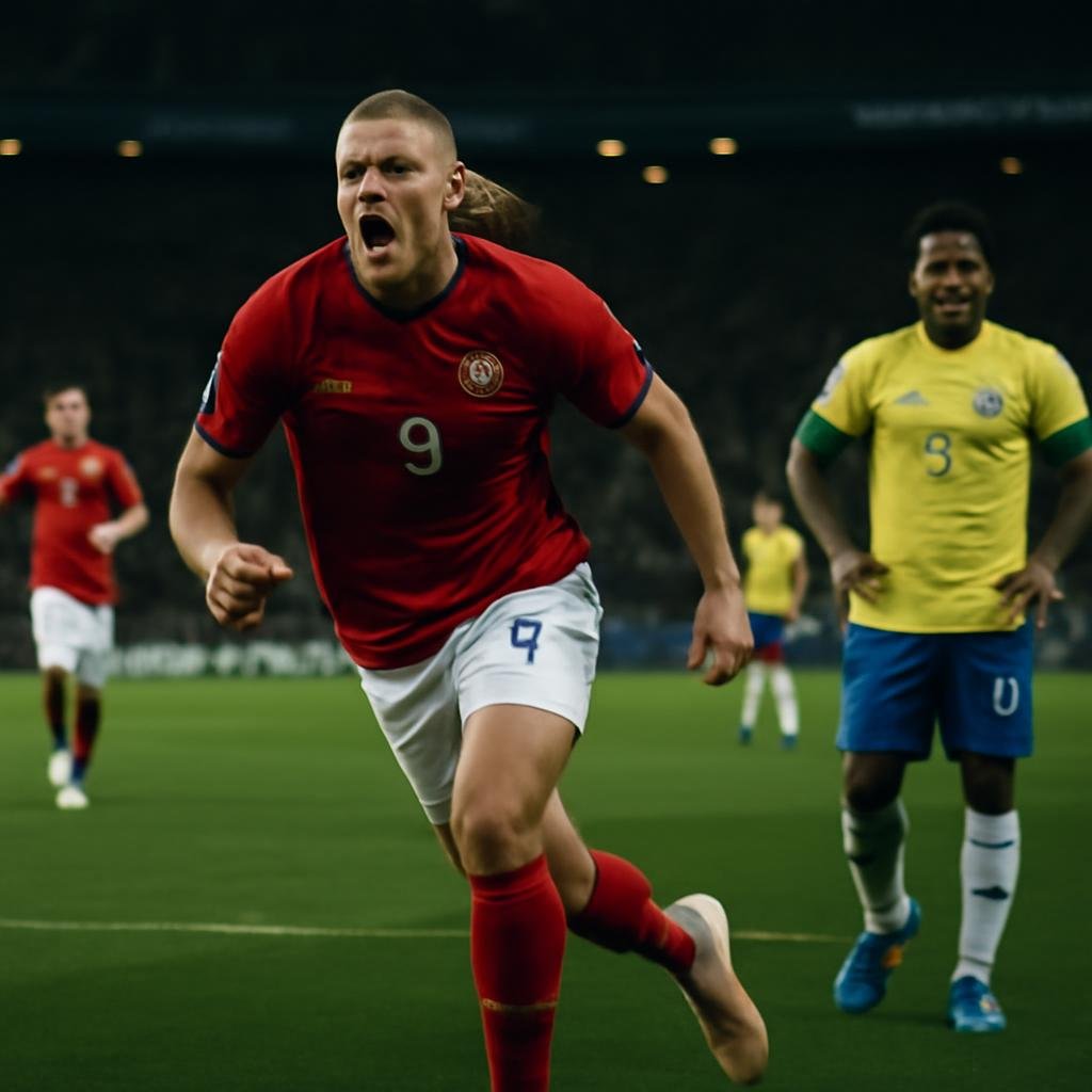 Erling Haaland Leads Norway to Shocking Victory Over Brazil in World
