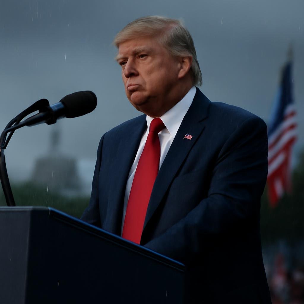 Trump's Independence Day Speech Faces Weather Disruptions
