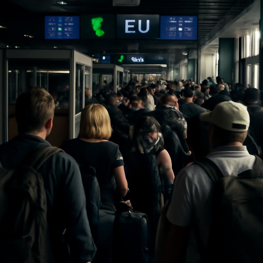 New EU Border Checks Cause Major Travel Delays This Summer
