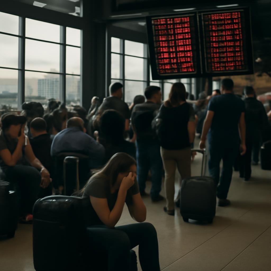 Travel Chaos in U.S.: Over 8,000 Flights Canceled and Delayed