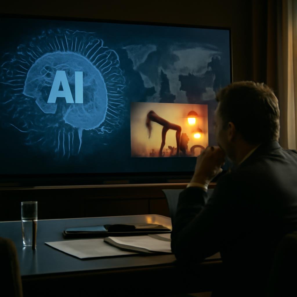 The Impact of AI on Democracies: Insights from Petrostate Wealth