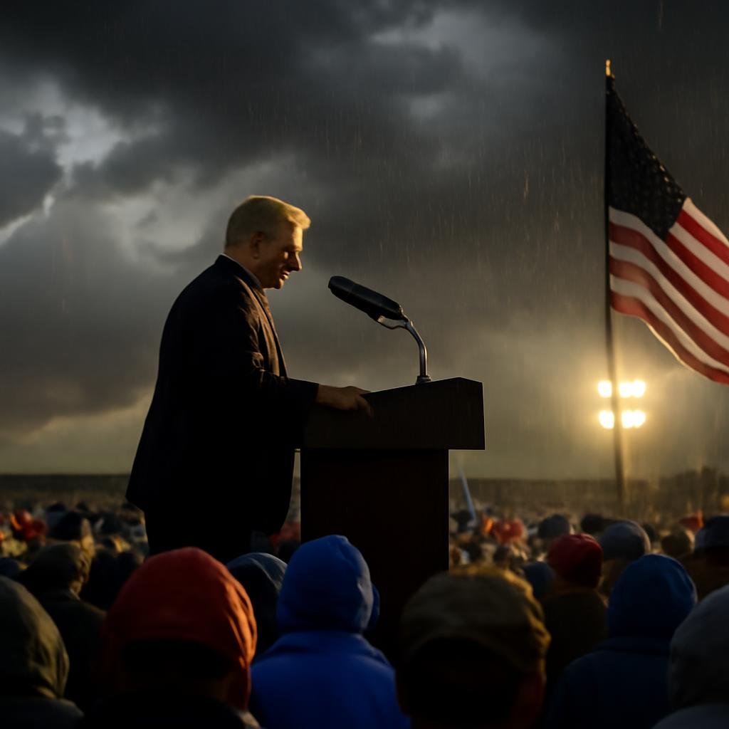 Trump's 250 America Speech Evacuated Due to Severe Storms