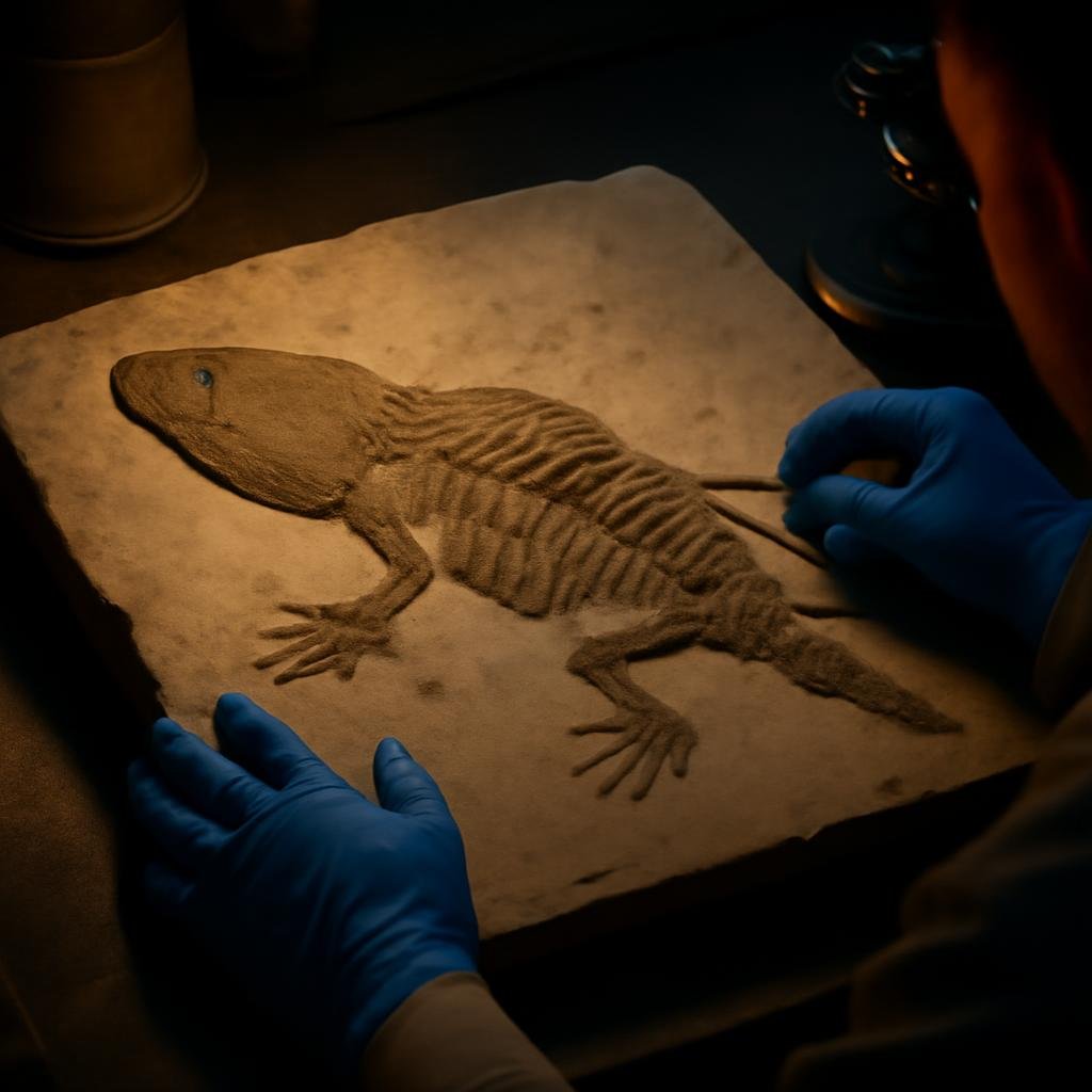 Rare Fossils Rewrite Tetrapod Evolution: No Tadpole Phase